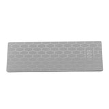 Diamond Sharpening Stone Rectangle Diamond Knife Sharpening Plate Whetstone Grindstone Grinder Tool for Kitchen 600 Grit - Close-Up Angle