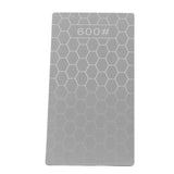 Diamond Sharpening Stone Rectangle Diamond Knife Sharpening Plate Whetstone Grindstone Grinder Tool for Kitchen 600 Grit - Extra Image
