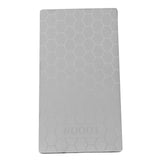 Diamond Sharpening Stone Rectangle Diamond Knife Sharpening Plate Whetstone Grindstone Grinder Tool for Kitchen 1000 Grit - 45-Degree Angle