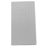 Diamond Sharpening Stone Rectangle Diamond Knife Sharpening Plate Whetstone Grindstone Grinder Tool for Kitchen 1200 Grit - Front View