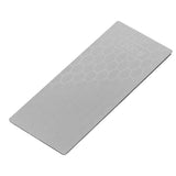 Diamond Sharpening Stone Rectangle Diamond Knife Sharpening Plate Whetstone Grindstone Grinder Tool for Kitchen 1200 Grit - Side View