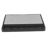 Sharpening Stone 1302B 600/1200 Grit Double Sided Skid Resistant Base Knife Polishing Tool for Kitchen - Close-Up Angle