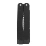 Knife Sharpener Foldable Fan Shaped Adamas Material Lightweight Portable Knife Sharpener for Outdoor Home Black - Extra Image