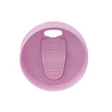 16oz Plastic Tumblers with Lids and Straws Frosting Matte Plastic Drinking Cups for Outdoor Sports 1767 Pink - Extra Image