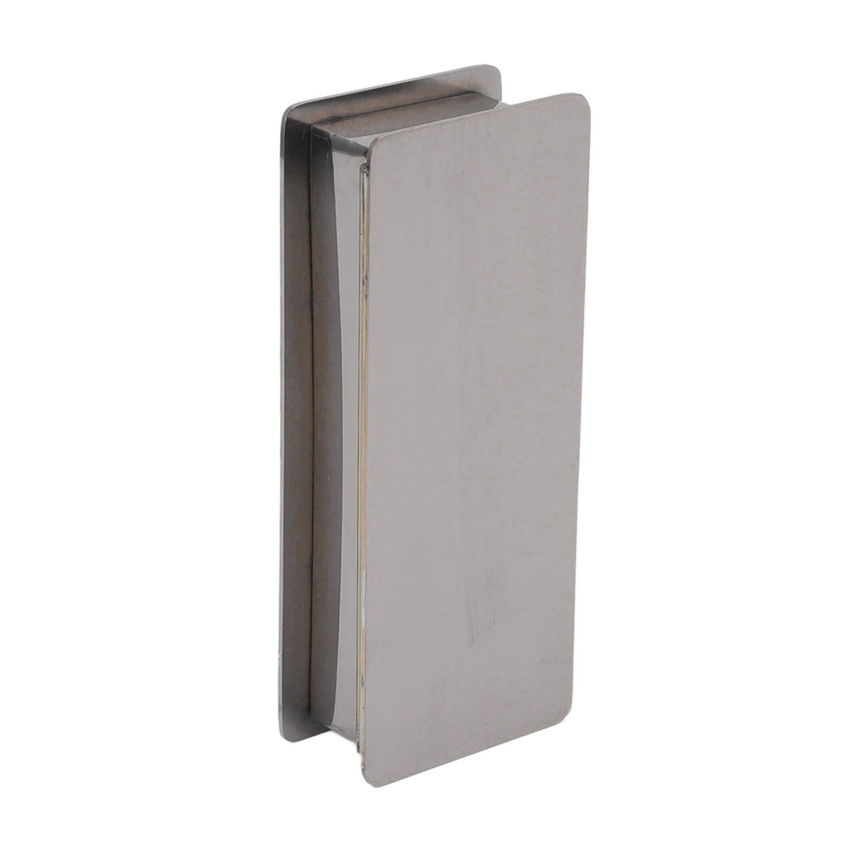 Toothpick Holder Stainless Steel Rectangular Toothpick Holder with Lid for Home Bar Hotel Restaurant Silver