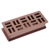 Stainless Steel Toothpick Holder Hollowed Out Rust Prevention Rectangle Toothpick Box for Restaurant Hotels Rose Gold - Side View