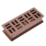 Stainless Steel Toothpick Holder Hollowed Out Rust Prevention Rectangle Toothpick Box for Restaurant Hotels Rose Gold - Low Angle