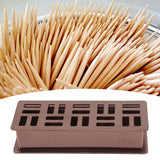 Stainless Steel Toothpick Holder Hollowed Out Rust Prevention Rectangle Toothpick Box for Restaurant Hotels Rose Gold - Extra Image