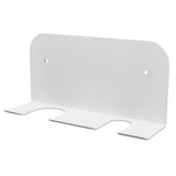Coffee Bottomless Handle Ear Bracket Space Saving Universal Portafilter Handle Hanger with Adhesive for Coffee Machine White - Side View