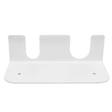 Coffee Bottomless Handle Ear Bracket Space Saving Universal Portafilter Handle Hanger with Adhesive for Coffee Machine White
