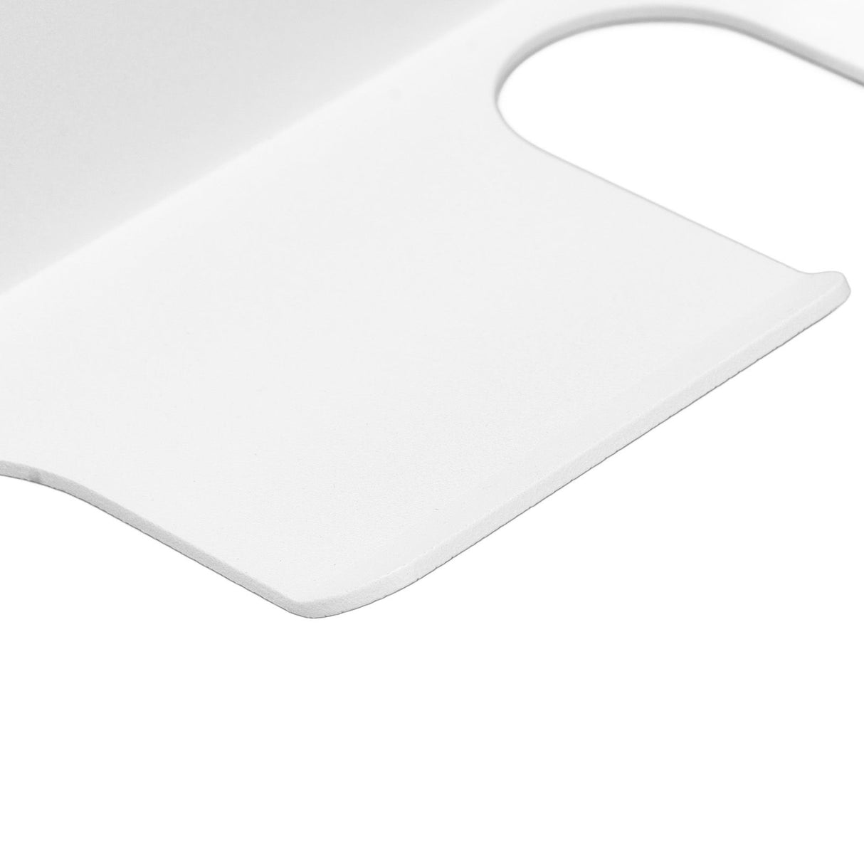 Coffee Bottomless Handle Ear Bracket Space Saving Universal Portafilter Handle Hanger with Adhesive for Coffee Machine White