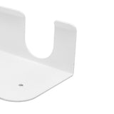 Coffee Bottomless Handle Ear Bracket Space Saving Universal Portafilter Handle Hanger with Adhesive for Coffee Machine White