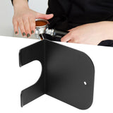 Bottomless Handle Ear Bracket Universal Metal Coffee Machine Handle Hanger for 51 53 58 Handle Black