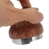 Coffee Distributor Stainless Steel Rosewood Coffee Tamper Leveler for Coffee Accessories 51mm / 2.0in