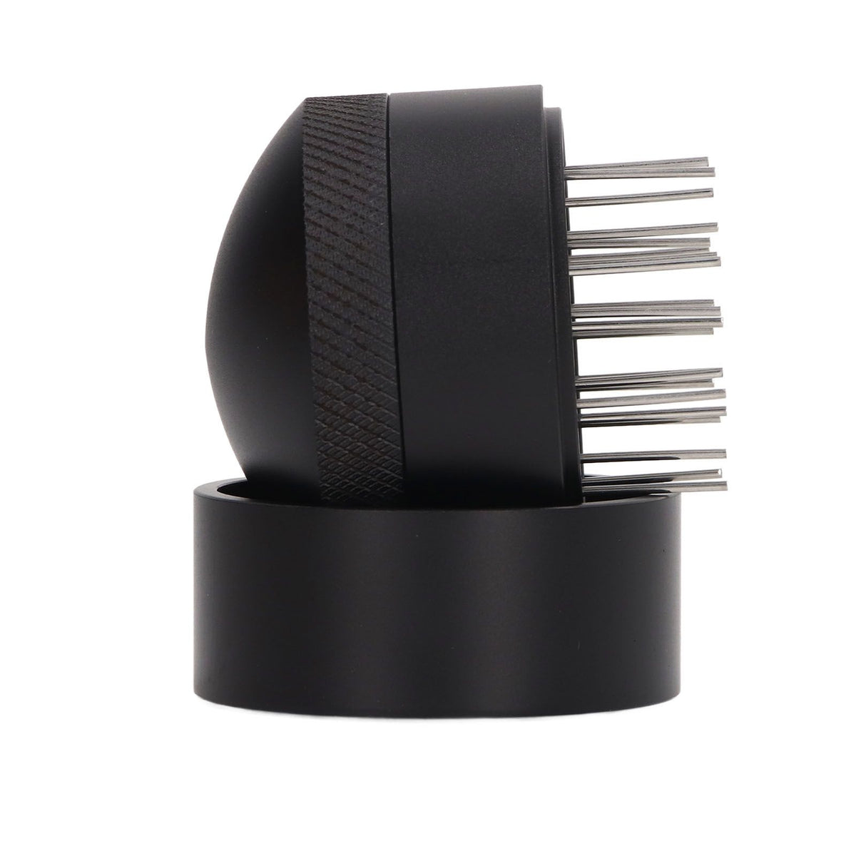 Coffee Needle Distributor Rust Resistant Stainless Steel Needle Coffee Stirrer with Base for Cafes Home 51MM