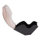 Coffee Filter Paper Storage Holder Hand Brewed Coffee Filter for V60 Fan Shaped Dustproof Box Cafe Filter Paper Dispenser Rack - Top-Down View
