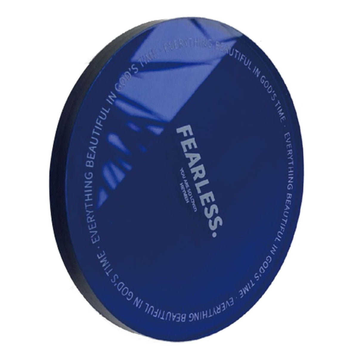 Cup Coasters Minimalist Heat Insulation Decorative Acrylic Coaster for Advertising Accessories Home Blue