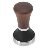51mm Coffee Tamper Food Grade Stainless Steel Pressure Tamper with Wooden Handle for Coffee Tools