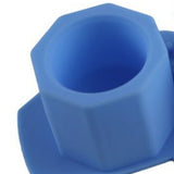 3 Pcs Silicone Planter Mold For Making Concrete Flower Pots DIY Succulent Plants Blue Pink Purple