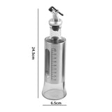 2 Pcs Oil Dispenser Bottle 300ml Thickened Scale Design Visual Seasoning Bottle for Home Kitchen - Extra Image