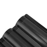 Baguette Pan Stainless Steel U Shape Uniform Heating Perforated Design French Bread Baking Pan for Home Baguette