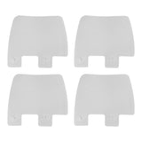 4Pcs Sink Splashing Guard Faucet Tap Mat ABS Water Catcher Draining Pad for Kitchen