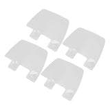 4Pcs Sink Splashing Guard Faucet Tap Mat ABS Water Catcher Draining Pad for Kitchen