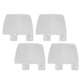 4Pcs Sink Splashing Guard Faucet Tap Mat ABS Water Catcher Draining Pad for Kitchen