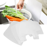 4Pcs Sink Splashing Guard Faucet Tap Mat ABS Water Catcher Draining Pad for Kitchen
