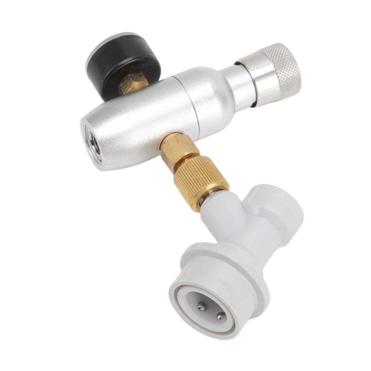 Beer Keg Charger CO2 Dispenser High Accuracy CO2 Gas Ball Lock Keg Regulator for Soda Beverage