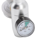 Beer Keg Charger CO2 Dispenser High Accuracy CO2 Gas Ball Lock Keg Regulator for Soda Beverage