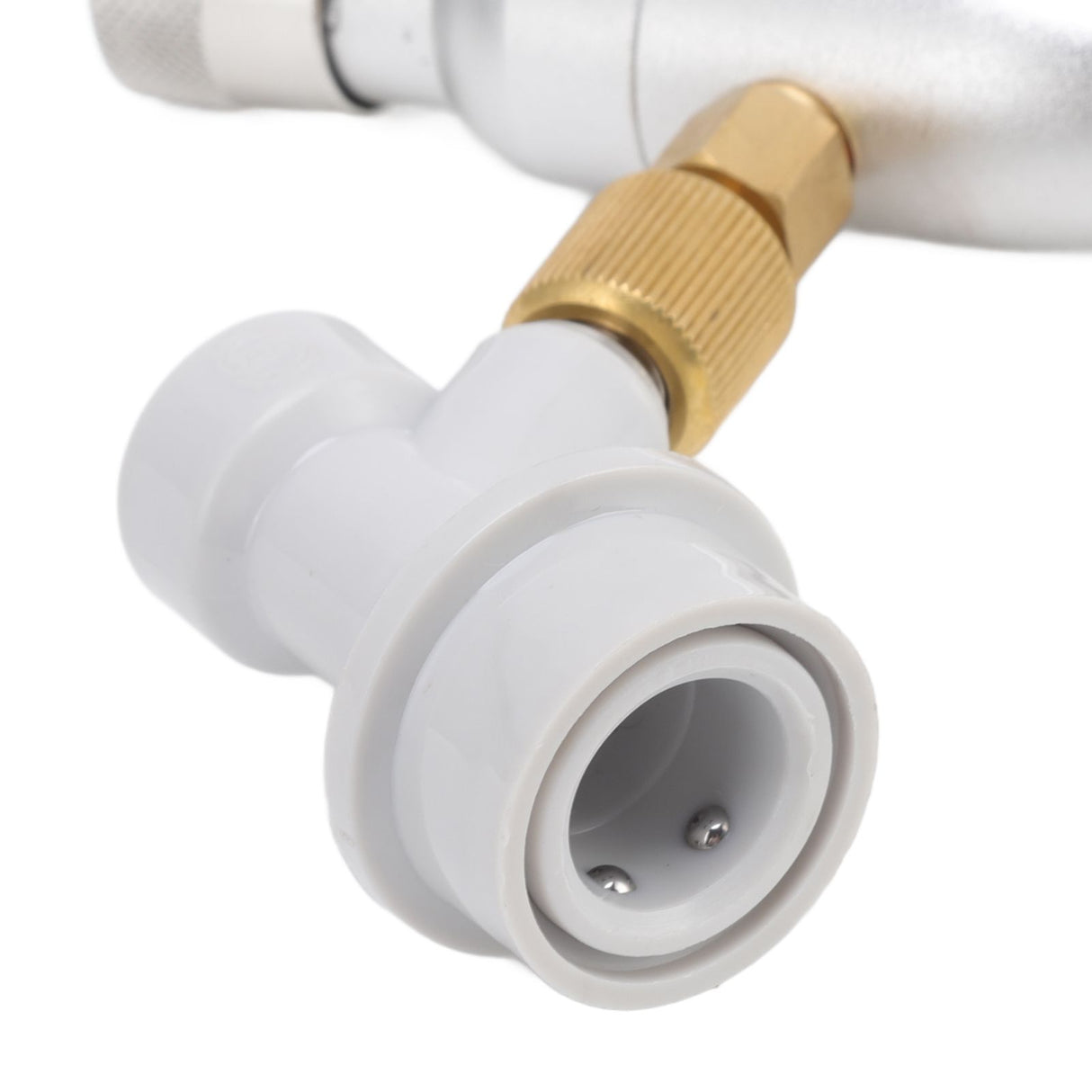 Beer Keg Charger CO2 Dispenser High Accuracy CO2 Gas Ball Lock Keg Regulator for Soda Beverage