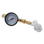 Beer Brew Adjustable Pressure Relief Valve Cola Keg Pressure Gauge Beer Keg Regulator 0‑15PSI