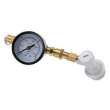 Beer Brew Adjustable Pressure Relief Valve Cola Keg Pressure Gauge Beer Keg Regulator 0‑15PSI