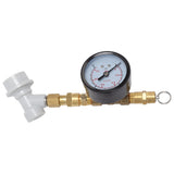 Beer Brew Adjustable Pressure Relief Valve Cola Keg Pressure Gauge Beer Keg Regulator 0‑15PSI