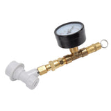 Beer Brew Adjustable Pressure Relief Valve Cola Keg Pressure Gauge Beer Keg Regulator 0‑15PSI - Extra Image