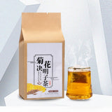 Chrysanthemum Cassia Seed Tea Bags 30 Count 150g Individual Package Herbal Tea Bags for Liver - Close-Up Angle