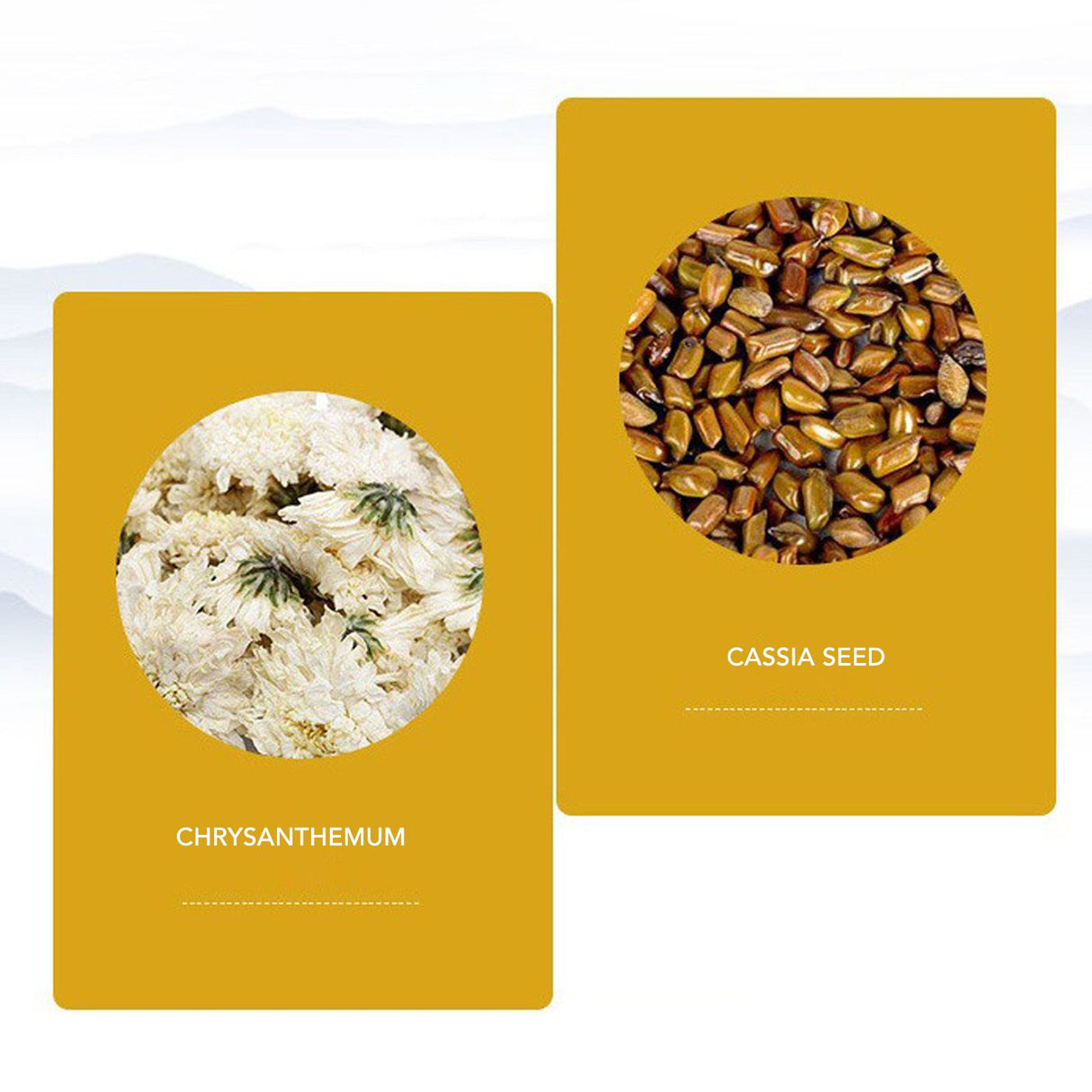 Chrysanthemum Cassia Seed Tea Bags 30 Count 150g Individual Package Herbal Tea Bags for Liver