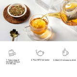 Chrysanthemum Cassia Seed Tea Bags 30 Count 150g Individual Package Herbal Tea Bags for Liver - Extra Image