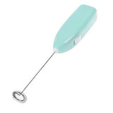 Cordless Electric Hand Mixer Battery Powered Small Plastic Metal Household Hand Mixer for Home Hotel Blue