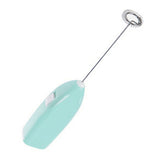 Cordless Electric Hand Mixer Battery Powered Small Plastic Metal Household Hand Mixer for Home Hotel Blue
