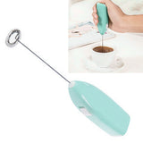 Cordless Electric Hand Mixer Battery Powered Small Plastic Metal Household Hand Mixer for Home Hotel Blue
