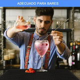 2 Pcs Bar Service Mat Black Waterproof Heat Insulating PVC Bar Countertop Spill Mat 45x30x1cm