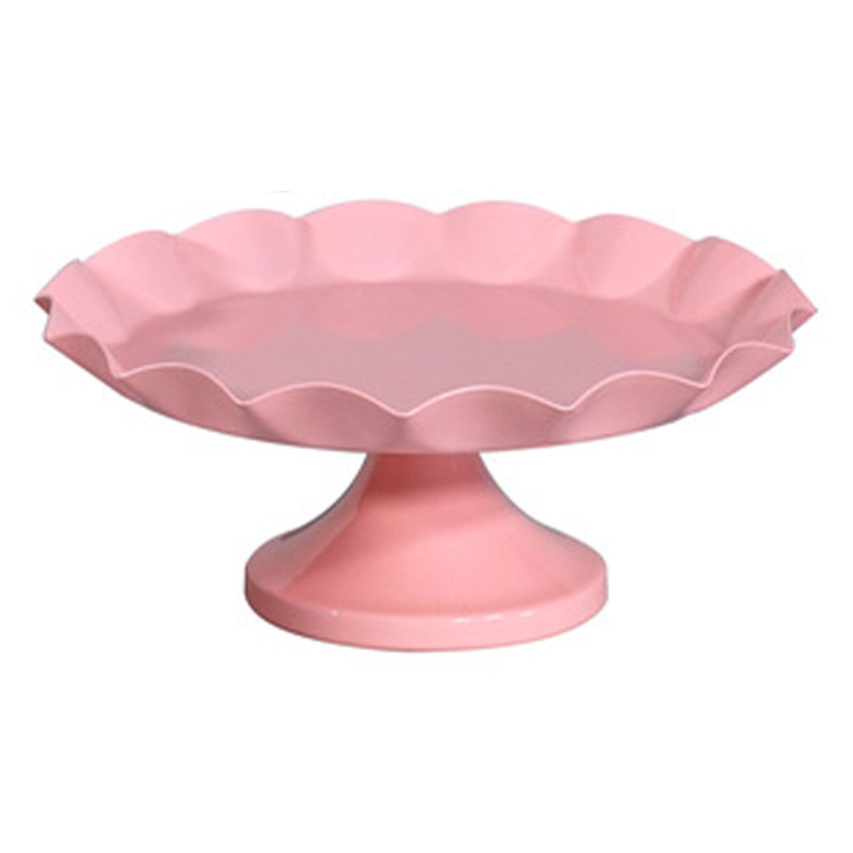 Cake Stand Minimalist Stable Decorative Multi Functional Cake Tray Holder for Cupcake Dessert Fruit Pink S