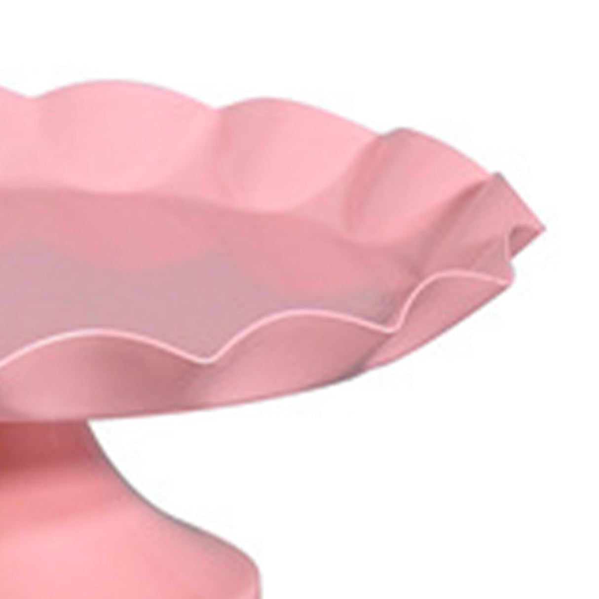 Cake Stand Minimalist Stable Decorative Multi Functional Cake Tray Holder for Cupcake Dessert Fruit Pink S