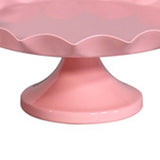 Cake Stand Minimalist Stable Decorative Multi Functional Cake Tray Holder for Cupcake Dessert Fruit Pink S