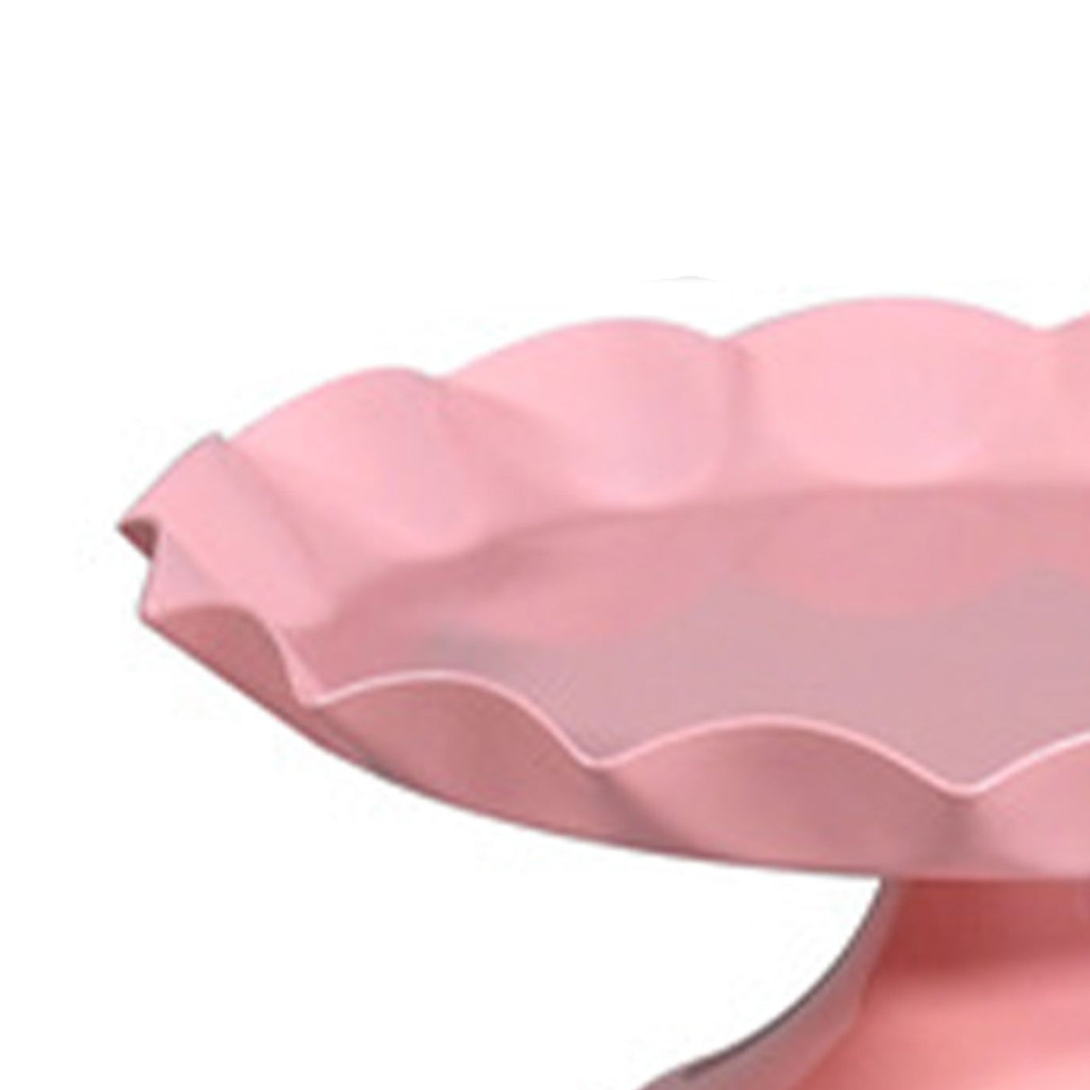 Cake Stand Minimalist Stable Decorative Multi Functional Cake Tray Holder for Cupcake Dessert Fruit Pink S