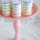 Cake Stand Minimalist Stable Decorative Multi Functional Cake Tray Holder for Cupcake Dessert Fruit Pink S
