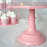 Cake Stand Minimalist Stable Decorative Multi Functional Cake Tray Holder for Cupcake Dessert Fruit Pink S