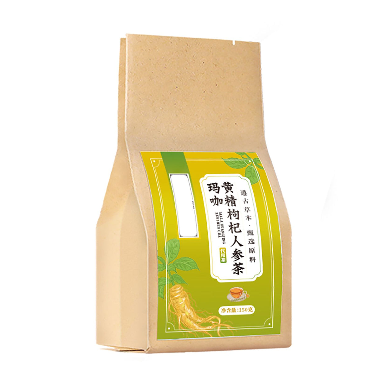 Ginseng Eight Treasure Tea Jujube Barley Maca Powder Chinese Wolfberry Mulberry Ginseng Polygonatum Yam Gardenia Tea